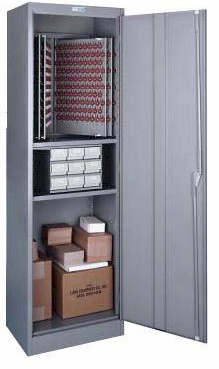 Lund Utility Combo Floor Cabinet For Keys 1200 Key Capacity 2 Key Tag System BHMA/ANSI Approved